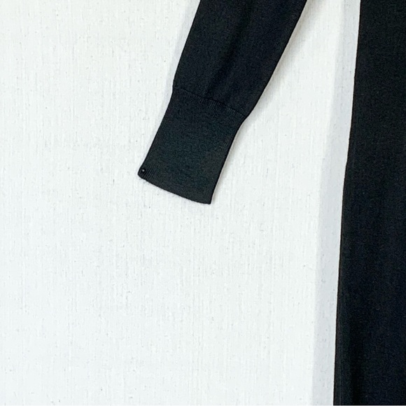 Modcloth~NWT~Women's Charter School Full Button Front Black Sweater‎ Dress~Sz S - Picture 5 of 14